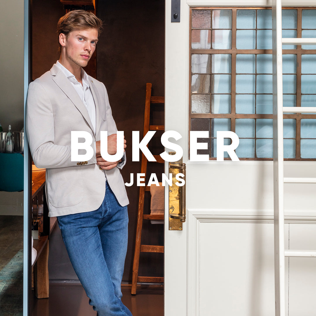 Discover The Timeless Elegant Dark Blue Jeans From Bukser Jeans