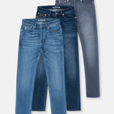 Bukser Jeans | Slim Fit | Nino Midnight Fjord + Norse Blue + Nordic Mist