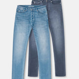 Bukser Jeans | Slim Fit | Nino Nordic Mist + Light Blue